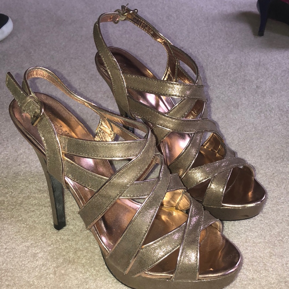 Glitter heels
